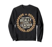 This Is What A Really Cool Teacher Looks Like Felpa