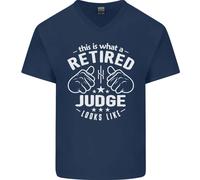 This Is What A Retired Giudice Looks Like Uomo Scollo A V Cotone T-Shirt