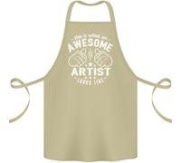 This Is What An Awesome Artista Guarda Come Cotone Grembiule 100% Biologico