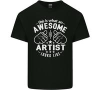 This Is What An Awesome Artista Looks Like Uomo Cotone T-Shirt