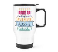 This Is What An Awesome Aussie Guarda Come Viaggio Tazza con Manico Migliore