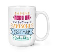 This Is What An Awesome Best Man Guarda Come 426ml Large Tazza - Divertente