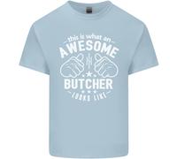 This Is What An Awesome Butcher Looks Like Uomo Cotone T-Shirt