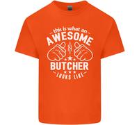 This Is What An Awesome Butcher Looks Like Uomo Cotone T-Shirt