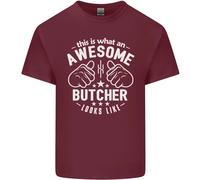 This Is What An Awesome Butcher Looks Like Uomo Cotone T-Shirt