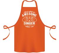 This Is What An Awesome Cantante Guarda Come Cotone Grembiule 100% Biologico