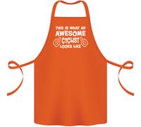 This Is What An Awesome Ciclista Cotone Grembiule 100% Biologico
