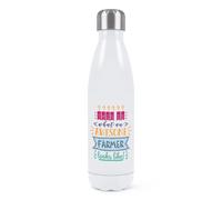 This Is What An Awesome Contadino Guarda Come Doppio Muro Acqua Bottiglia Funny