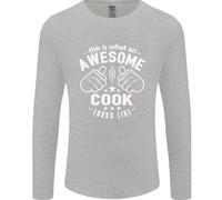 This Is What An Awesome Cook Looks Like Uomo Manica