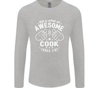 This Is What An Awesome Cook Looks Like Uomo Manica
