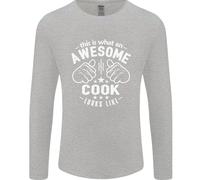 This Is What An Awesome Cook Looks Like Uomo Maniche