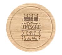 This Is What An Awesome da Chef Guarda Come Rotondo Tagliare Tagliere per