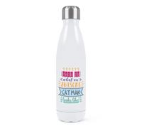 This Is What An Awesome Gatto Uomo Guarda Come Doppio Muro Acqua Bottiglia Best