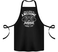 This Is What An Awesome Giudice Guarda Come Cotone Grembiule 100% Biologico