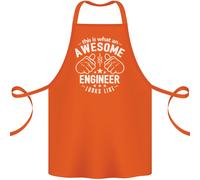 This Is What An Awesome Ingegnere Guarda Come Cotone Grembiule 100% Biologico