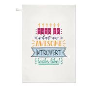 This Is What An Awesome Introvert Guarda Come Tè Telo Best Compleanno Divertente