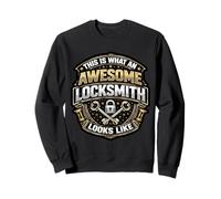 This is What An Awesome Locksmith Looks Like - Citazione Divertente Felpa