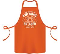 This Is What An Awesome Macellaio Guarda Come Cotone Grembiule 100% Biologico