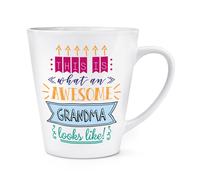 This Is What An Awesome Nonna Guarda Come 341ml Latte Tazza - Divertente Regalo