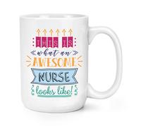 This Is What An Awesome Nurse Guarda Come 426ml Large Tazza - Divertente