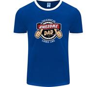 This Is What An Awesome Papà Festa Del Papà Uomo Suoneria T-Shirt