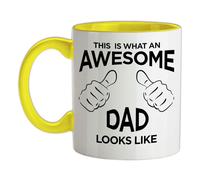 This Is What An Awesome Papà Guarda Come - Ceramica Mug - Giorno Divertente