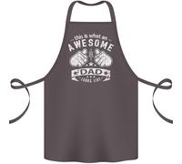 This Is What An Awesome Papà Guarda Come Cotone Grembiule 100% Biologico