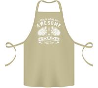 This Is What An Awesome Papà Guarda Come Cotone Grembiule 100% Biologico