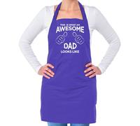 This Is What An Awesome Papà Guarda Come - Unisex Adulti Grembiule - Giorno