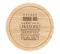 This Is What An Awesome Roofer Guarda Come Rotondo Tagliare Tagliere per