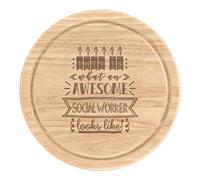 This Is What An Awesome Social Lavoratore Guarda Come Rotondo Tagliare Formaggio