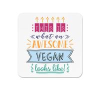 This Is What An Awesome Vegano Guarda Come Frigo Magnete Divertente Migliore