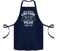 This Is What An Awesome Vicario Guarda Come Cotone Grembiule 100% Biologico