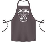 This Is What An Awesome Vicario Guarda Come Cotone Grembiule 100% Biologico