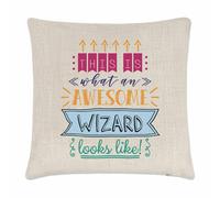 This Is What An Awesome Wizard Guarda Come Cuscino Cover Divertente Magico