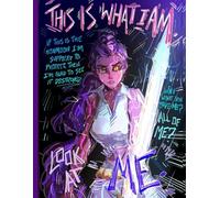 This Is What I Am Notebook: Bold Anime K-Pop Idol Girl Style with Neon Aesthetic: A Wide Ruled Composition Book for School, Journaling, and Notes, Perfect Gift for Teens, Students, and Music Fans