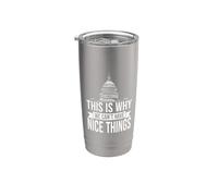 This Is Why We Can't Have Nice Things Funny Congress Bicchiere termico in acciaio inox doppia parete