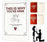 This is Why You're Mine Print The Couples Memory Book: A Guided Love Journal & Keepsake for Anniversaries, Date and Our Story