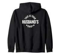 This Is Your Husband's Shirt Felpa con Cappuccio