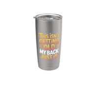 This Isn't Getting Old My Back Just Is Aging Spine - Bicchiere termico in acciaio inox doppia parete