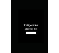 This Journal Belongs To