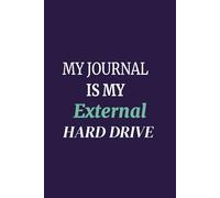This Journal Is My External Hard Drive: A Funny Brain Dump Notebook for Capturing Notes, Ideas, and Daily Reflections