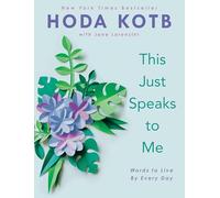 Hoda Kotb This Just Speaks to Me (Copertina rigida)