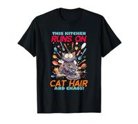 This Kitchen Runs on Cat Hair And Maglietta