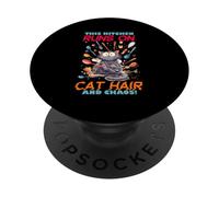 This kitchen runs on cat hair and PopSockets PopGrip Adesivo