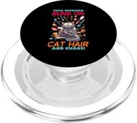 This kitchen runs on cat hair and PopSockets PopGrip per MagSafe