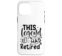 This Legend Has Retired Custodia per iPhone 16 Pro Max