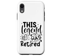 This Legend Has Retired Custodia per iPhone XR