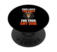 THIS LEO'S TOO BOLD FOR YOUR SHY SIDE PopSockets PopGrip Adesivo