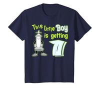 This Little Boy Is Getting 1 Years 1st Birthday Maglietta, Bambini, Navy, 10 Anni